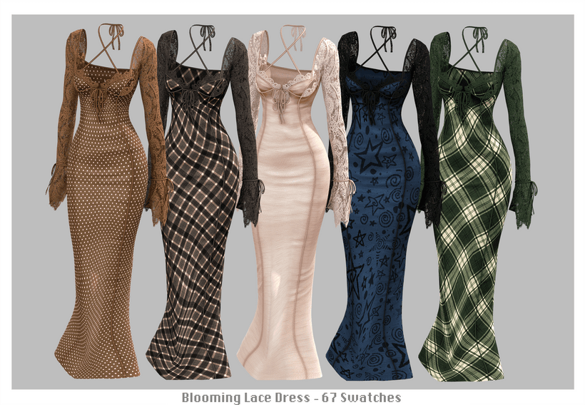 Галерея мода Коллекция платьев Lune Rosée Collection #2